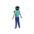 Miniatyrbilde 2 av 4: Minecraft Steve Plus kostym 7-8 år