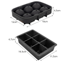 Miniatyrbilde 2 av 11: Isform Kuler & Terninger / Isbitform / Isbrett - 2-i-1
