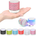 Miniatyrbilde 5 av 7: Høyttaler - Bluetooth med LED - Bærbar & Mini-format Green