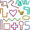 Miniatyrbillede 7 af 8: 2-Pak - Wacky Tracks Fidget Toys - Legetøj / Sensory - 56 cm
