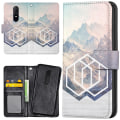 Miniatyrbilde 1 av 2: OnePlus 7 - Lommebok Deksel Kunst Fjell
