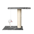 Miniatyrbilde 3 av 5: Klatrestativ / Klorestativ / Klorestang for Katter - 90 cm Grey