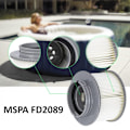 Miniatyrbild 4 av 5: Poolfilter - MSPA FD2089 Patronfilter – Filter för pool 2-Pack