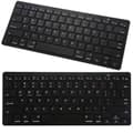 Trådlöst bluetooth-tangentbord för pc ipad mac liten slimmad lågprofil Black