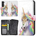 Pikkukuva 1 / 2: Samsung Galaxy S23 - Lompakkokotelo/Kuoret Unicorn/Yksisarvinen