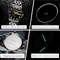 Miniatyrbillede 5 af 11: Quartz Ur / Armbåndsur - Vandtæt – Sort Black