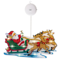 Miniatyrbilde 8 av 8: LED-hänglampor juldekoration jultomtens släde