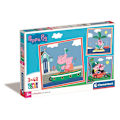 Miniatyrbild 1 av 4: Greta Gris Avkopplande 3-pack Pussel - 48 bitar