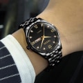 Miniatyrbilde 9 av 11: Quartz Klokke / Armbåndsur - Vanntett – Svart Black
