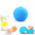 Miniatyrbillede 4 af 4: 2-Pak - XL Isform Boll / Bollform / Kula - Silikon Transparent