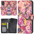 Pikkukuva 1 / 2: Samsung Galaxy A52/A52s 5G - Lompakkokotelo/Kuoret Roses Multicolor