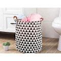 Miniatyrbilde 5 av 10: Hopfällbar Tvättkorg - 45L Black