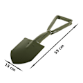 Miniatyrbild 3 av 3: 3-i-1 Hopfällbar Spade/Hacka/Såg - Camping