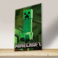 Miniatyrbild 1 av 2: Minecraft Skylt - Creeper multifärg
