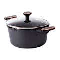 Pikkukuva 2 / 10: 5L Kastrull med lock – Non stick beläggning – Induktionshäll