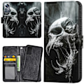 Pikkukuva 1 / 2: Xiaomi 12 Pro - Lompakkokotelo/Kuoret Skull