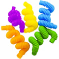 Miniatyrbilde 9 av 11: 10-Pak - Pop Tube - Fidget Toys - Leketøy / Sensorisk Multicolor