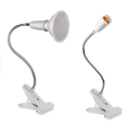 Miniatyrbilde 6 av 9: Vekstlys med Klemme - Plantebelysning - Lampe for Planter White