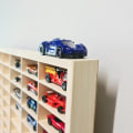 Miniatyrbilde 8 av 8: Oppbevaringshylle for Modellbiler / Samleobjekter - 54-rom