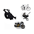 Pikkukuva 6 / 10: Mobilhållare för Cykel - Justerbar - Silikon