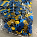 Pikkukuva 2 / 2: Konfetti Ruotsin Lippu - Sininen / Keltainen Multicolor