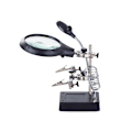 Miniatyrbilde 5 av 11: Lödstativ med Förstoringsglas & LED