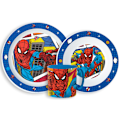 Miniatyrbillede 1 af 2: Spiderman middagset med mugg 265 ml, mikropolymerplast