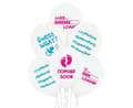 Baby Loading ballong, 6 st 12 tum (30 cm)