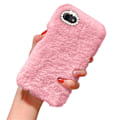 Miniatyrbilde 1 av 2: iPhone 7/8 Plus - Skal/Mobilskal - Fluffig Päls Pink