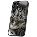 Miniatyrbild 1 av 2: Samsung Galaxy S22 Ultra - Skal/Mobilskal Sovande Katt multifärg