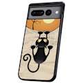 Miniatyrbillede 1 af 2: Google Pixel 7 Pro - Cover/Mobilcover Kløekat