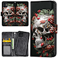 Pikkukuva 1 / 2: iPhone 12 Mini - Lompakkokotelo/Kuoret Skull Roses