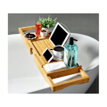 Miniatyrbillede 8 af 9: Badekarhylde / Hylde til badekar - Justerbar Bamboo