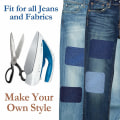 Miniatyrbild 6 av 9: Lagningslappar för Jeans - 20 st