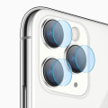 Miniatyrbillede 1 af 8: 2 stk iPhone 11 Pro/11 Pro Max - Skærmbeskytter Kamera - Hærdet Glas Transparent