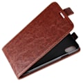 Pikkukuva 3 / 7: iPhone X/XS - Flipfodral med Kortfack - Brun Brown