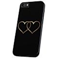 Pikkukuva 1 / 2: iPhone 6/7/8/SE - Kuoret/Suojakuori Double Hearts Multicolor