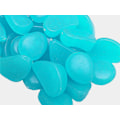 Miniatyrbillede 3 af 10: 100 stk. Selvlysende Sten - Glow in the Dark Dekoration Blue