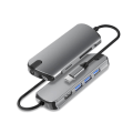 Miniatyrbild 2 av 11: USB-C / Thunderbolt 3 - USB 3.0-Hubb - Macbook HDMI & Kortläsare Silver