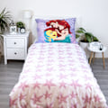 Pikkukuva 3 / 4: Disney Princess Ariel sängkläder set i rosa 140×200 cm, 70×90 cm