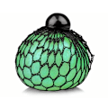 Miniatyrbillede 6 af 9: Stressbold Lysende / Klemmebold i Net – Glitter Multicolor