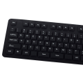 Miniatyrbilde 2 av 5: Lydløs Tastatur i Silikon - Bøybart (EN) Black