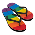Miniatyrbilde 1 av 5: Flip-flops Tofflor - Pride / Regnbåge MultiColor 36/37