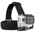 Miniatyrbillede 1 af 7: Elastisk Hovedmontering til GoPro - Alle modeller Black