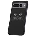 Google Pixel 7 Pro - Deksel/Mobildeksel Svart Katt