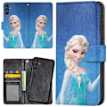 Miniatyrbild 1 av 2: Samsung Galaxy A55 5G - Plånboksfodral/Skal Frozen Elsa