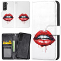 Miniatyrbilde 1 av 2: Samsung Galaxy S21 - Lommebok Deksel Lips