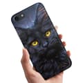 Skal / Mobilskal till iPhone 6 / 6s Plus - Svart Katt