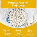 Pikkukuva 5 / 6: Popcorn-kone / Popcorn-kulho - Tee popcornia mikroaaltouunissa