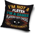 Gamer dekorationskudde 40×40 cm